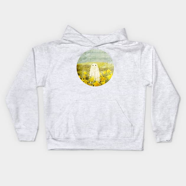 Daffodils Kids Hoodie by KatherineBlowerDesigns